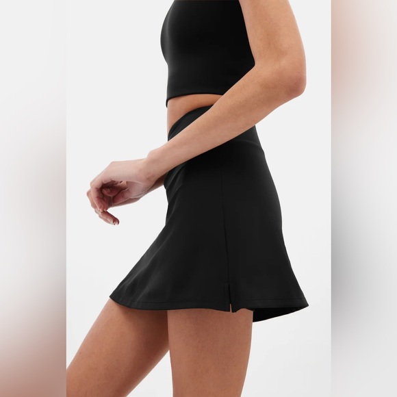 Girlfriend Collective NWT Black Athletic Sport Skort Size Small - Picture 4 of 12